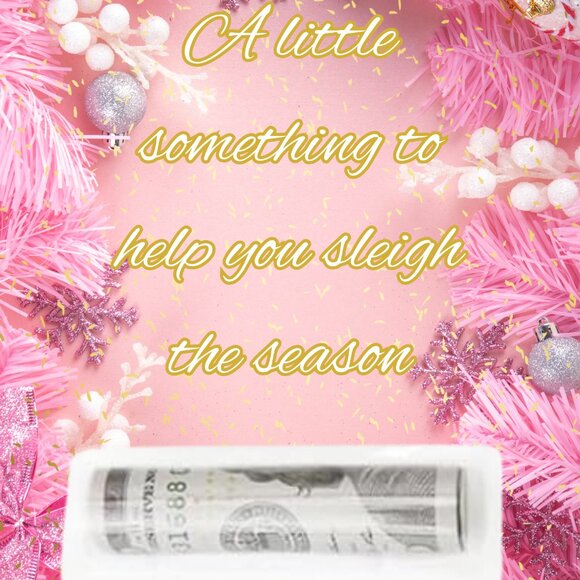 Christmas Ornament Money Holder 4 piece Set - Picture 1 of 6